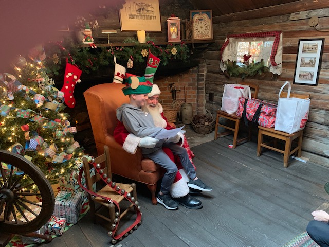 Santa Visits the Cabin 2019